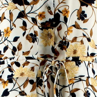 Voir photo 4 de Robe blanche imprimée - femme - Un Jour Ailleurs - taille 36 Robe blanche imprimée - femme - Un Jour Ailleurs - taille 36 Très bon état - Vue 4 -